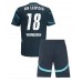 Maillot de foot RB Leipzig Arthur Vermeeren #18 Troisième vêtements enfant 2024-25 Manches Courtes (+ pantalon court)